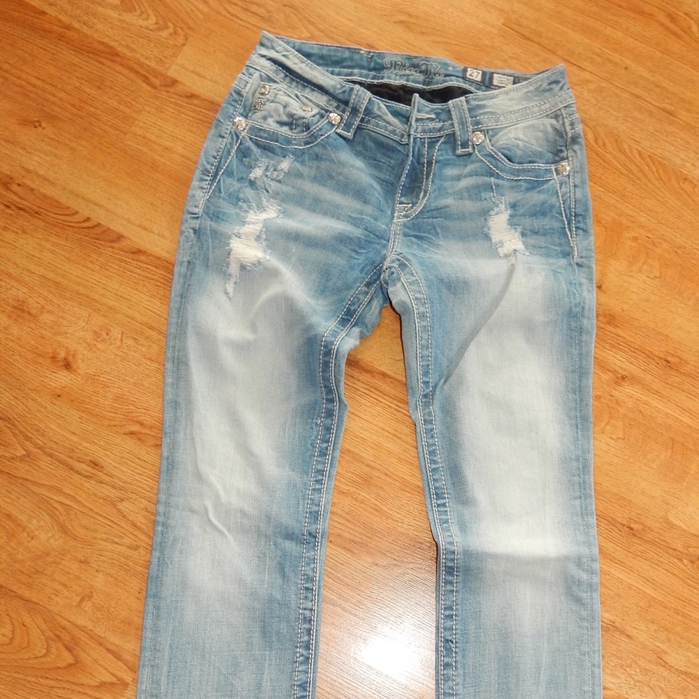 Miss me jeans sz 27 straight leg